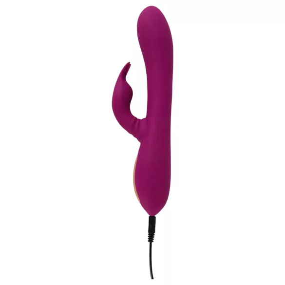 Javida - vibratore 3 in 1 con perline rotanti (viola)
