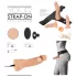 You2Toys - set dildo indossabile - effetto pelle - colore naturale
