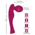 SMILE Special Wand - vibratore massaggiatore ricaricabile - silicone rosa