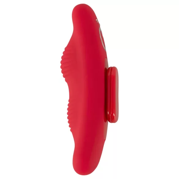 Smile - vibratore per slip wireless ricaricabile - rosso