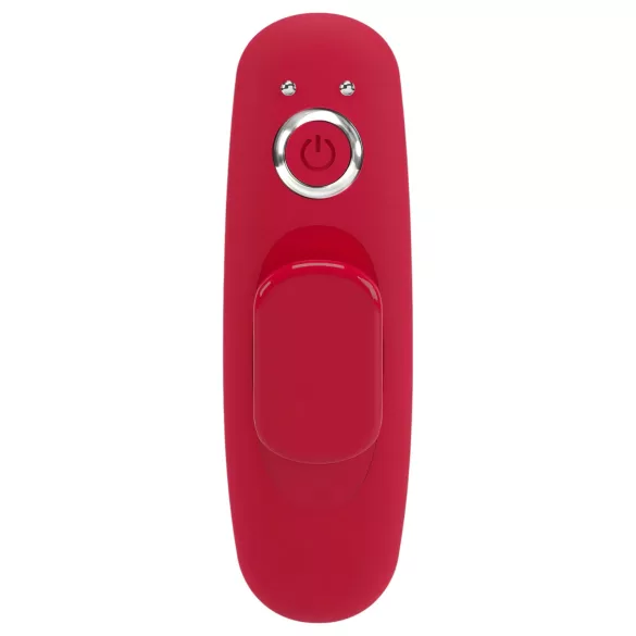 Smile - vibratore per slip wireless ricaricabile - rosso