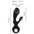 Eternal - vibratore con braccio clitorideo gonfiabile - nero