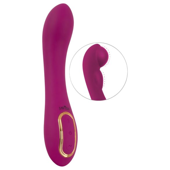 Javida - Vibratore a doppia azione gonfiabile (viola)
