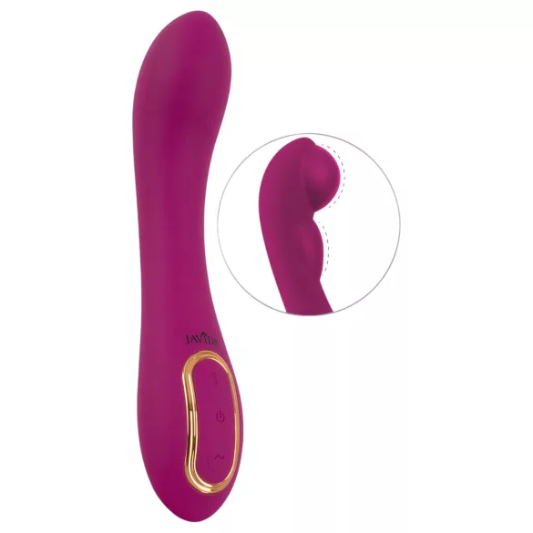 Javida - vibratore con doppia pompa - silicone viola