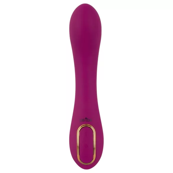 Javida - vibratore con doppia pompa - silicone viola