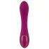Javida - vibratore con doppia pompa - silicone viola