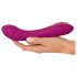Javida - Vibratore a doppia azione gonfiabile (viola)