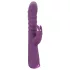 Javida - vibratore rabbit con funzione di spinta - silicone viola