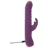 Javida - vibratore rabbit con funzione di spinta - silicone viola