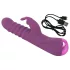 Javida - vibratore rabbit con funzione di spinta - silicone viola