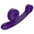 Snail Vibe Curve - Vibratore 2in1 Stimolatore Clitoride (Viola)