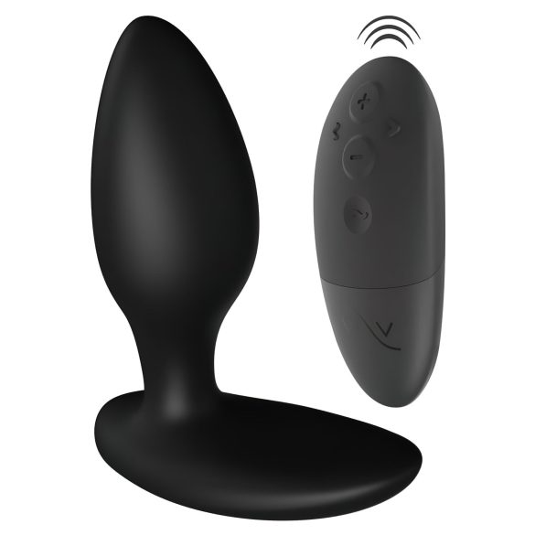 We-Vibe Ditto+ - vibratore anale ricaricabile smart - silicone nero