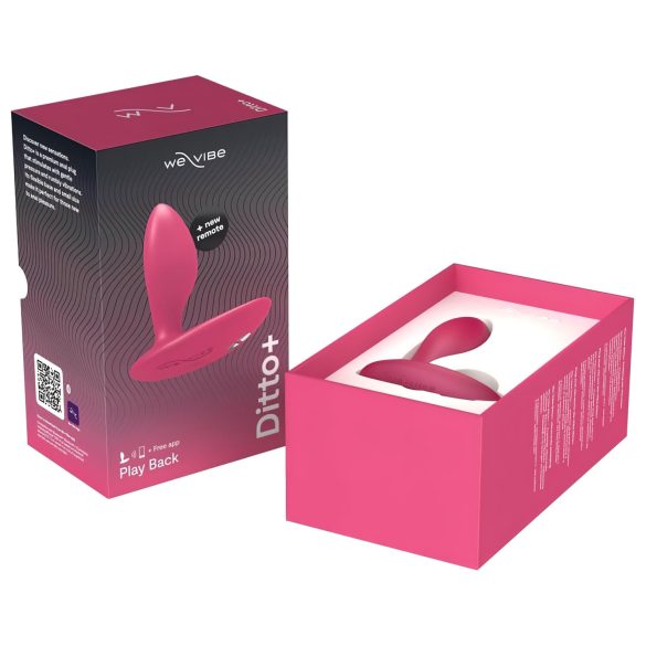 We-Vibe Ditto+ - intelligente vibratore anale ricaricabile (rosa)