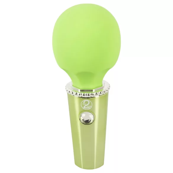 You2Toys Mini Wand - vibratore massaggiante ricaricabile (verde)