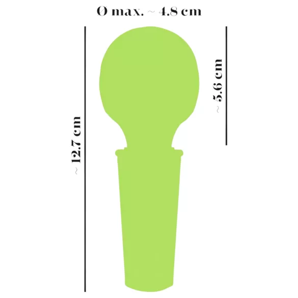 You2Toys Mini Wand - vibratore massaggiante ricaricabile (verde)
