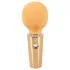 You2Toys - mini wand massaggiatore vibrante ricaricabile - giallo