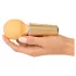 You2Toys - mini wand massaggiatore vibrante ricaricabile - giallo