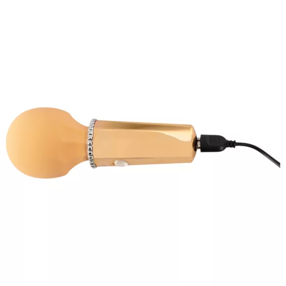 You2Toys - mini wand massaggiatore vibrante ricaricabile - giallo
