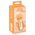 You2Toys - mini wand massaggiatore vibrante ricaricabile - giallo