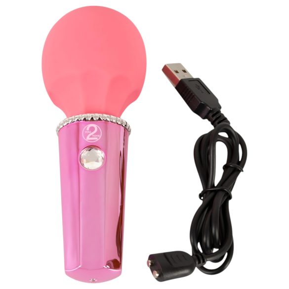 You2Toys Mini Wand - vibratore massaggiante ricaricabile (rosa)