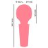 You2Toys Mini Wand - vibratore massaggiante ricaricabile (rosa)