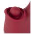 Javida - vibratore 3in1 con lingua - silicone rosso