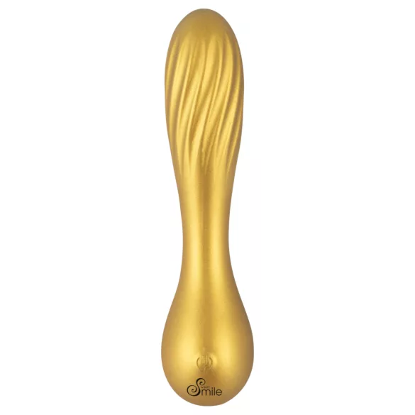 Sweet Smile - Mini vibratore Metallic Vibe (giallo)