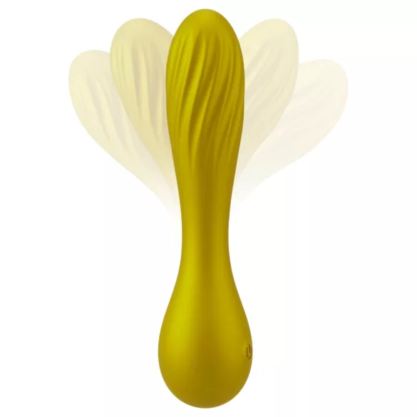 Sweet Smile - Mini vibratore Metallic Vibe (giallo)