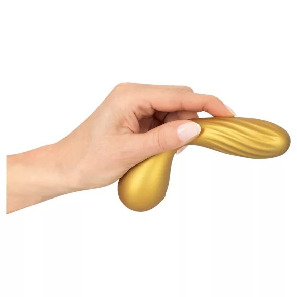 Sweet Smile - Mini vibratore Metallic Vibe (giallo)