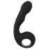 Black Velvets - Vibratore punto G e P - silicone nero