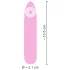 Cuties - mini vibratore - compatto - silicone rosa