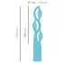 You2Toys Fabulous - vibratore ricaricabile 3 motori - silicone blu
