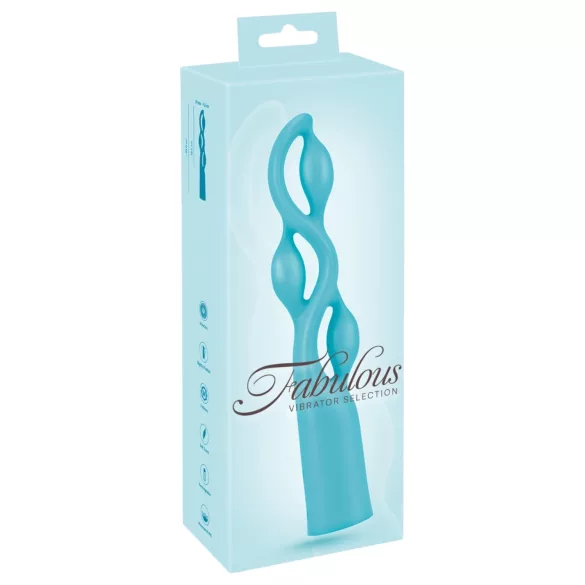You2Toys Fabulous - vibratore ricaricabile 3 motori - silicone blu