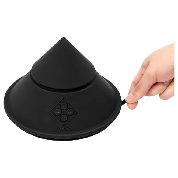 The Cowgirl Cone - macchina del sesso intelligente con diversi accessori (nera)