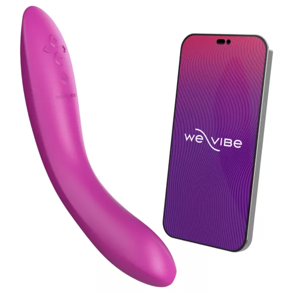 We-Vibe Rave 2 - vibratore punto G controllato da app (rosa)