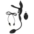 Couples Choice - anello fallico vibrante multifunzione - silicone nero
