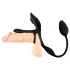Couples Choice - anello fallico vibrante multifunzione - silicone nero