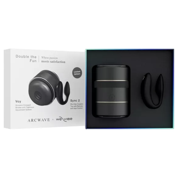 Arcwave Voy e We-Vibe Sync 2 - Set Double the Fun (nero)