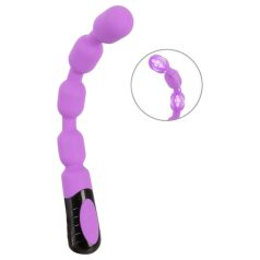 You2Toys - vibratore punto G e P con perle - silicone viola