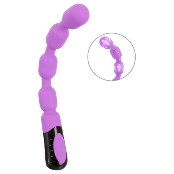 You2Toys - vibratore per il punto G e P con perle (viola)