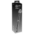Rebel - vibratore prostatico in metallo (argento)