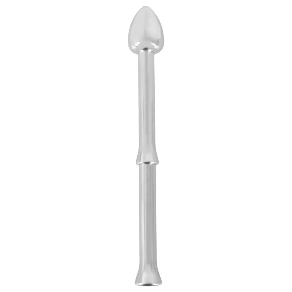 Rebel - vibratore prostatico in metallo (argento)