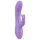Smile - vibratore con stimolatore clitorideo - silicone viola