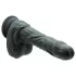 Naked Addiction - vibratore realistico rotante e spingente - nero