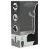 Naked Addiction - vibratore realistico rotante (nero)
