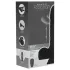 Naked Addiction - vibratore realistico rotante e spingente - nero