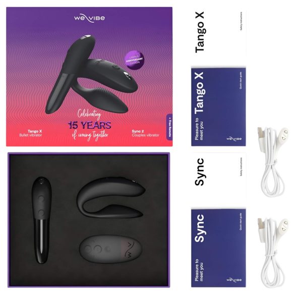 We-Vibe Collection - vibratore per coppia set - nero