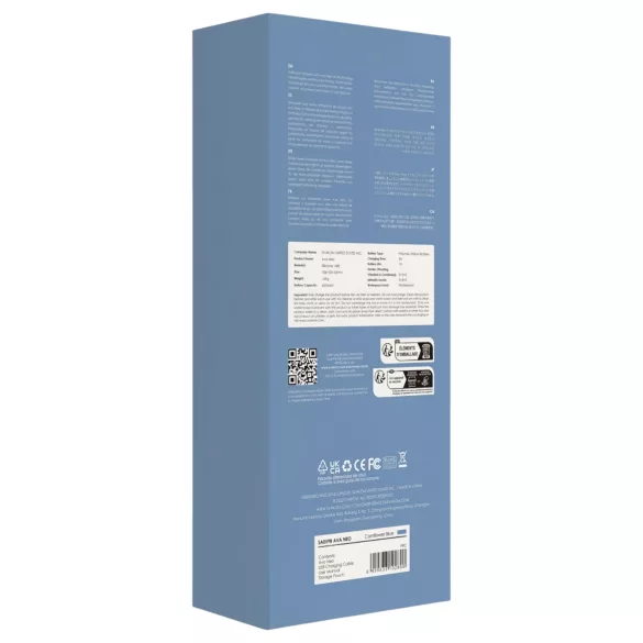 Svakom Ava Neo - vibratore spingente controllato tramite app (blu)