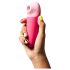 ROMP Shine X - massaggiatore clitorideo ricaricabile a onde d'aria (rosa)
