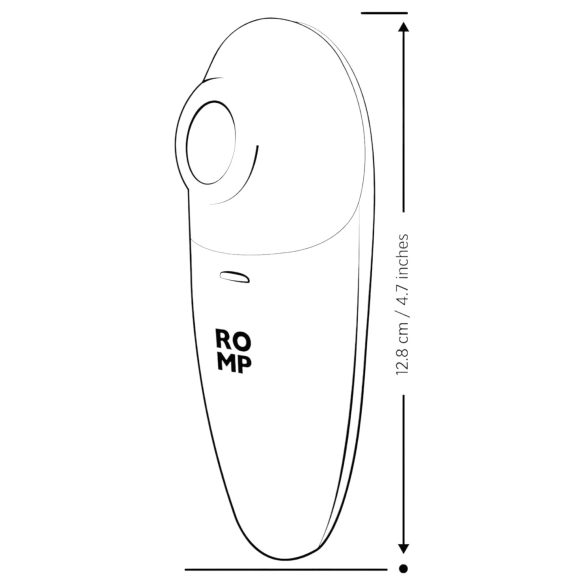 ROMP Switch X - stimolatore clitorideo onde d’aria - colore pesca